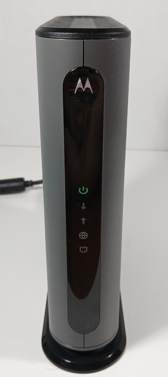 Motorola MB8600 DOCSIS 3.1 Cable Modem Gigabit Ethernet Black – Tested Works