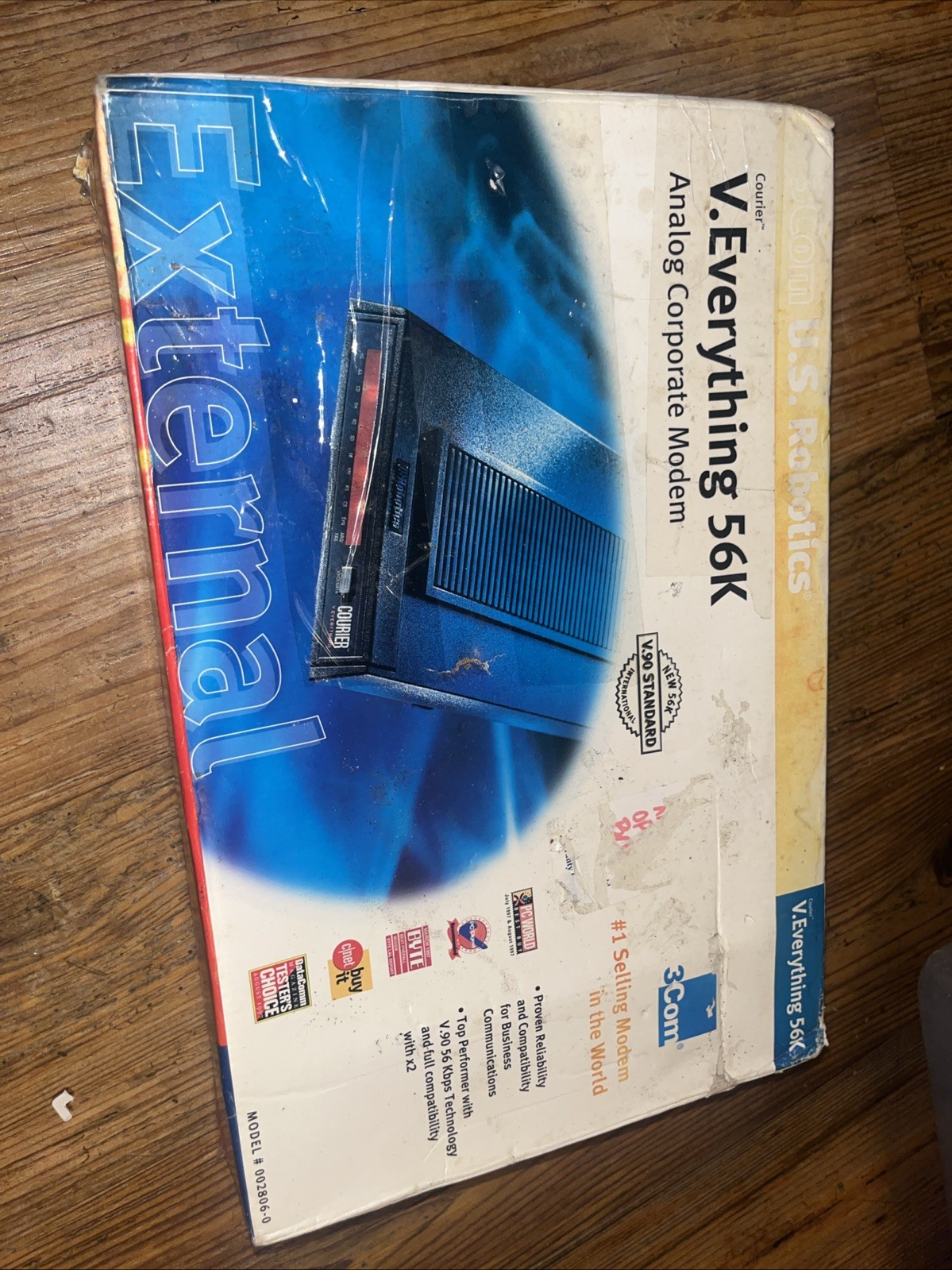 USRobotics V Everything Courier 56K (USR3453B) 56 Kbps Analog Modem – Open Box