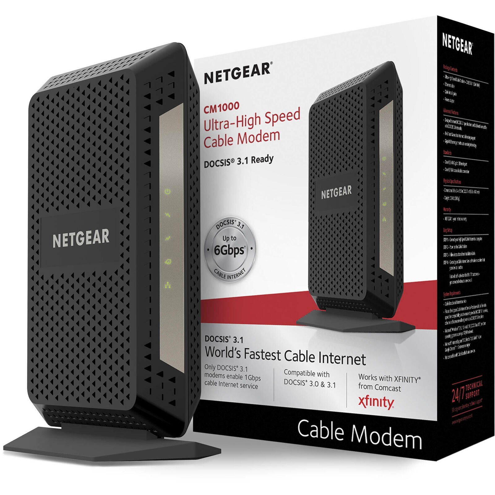 Netgear CM1000 DOCSIS Ultra-High Speed Cable Modem