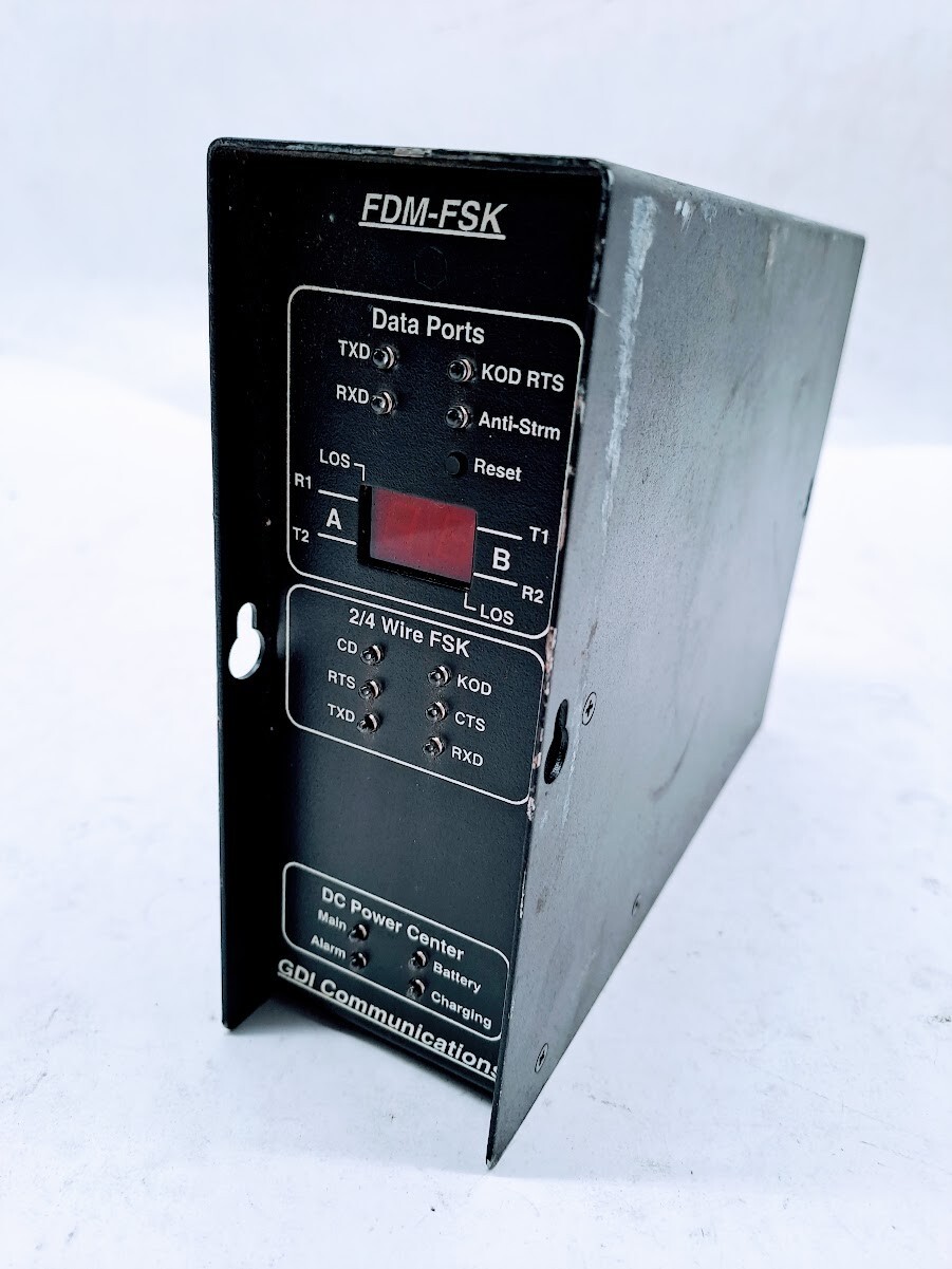 GDI Communications FDM-FSK Fiber Optic Modem