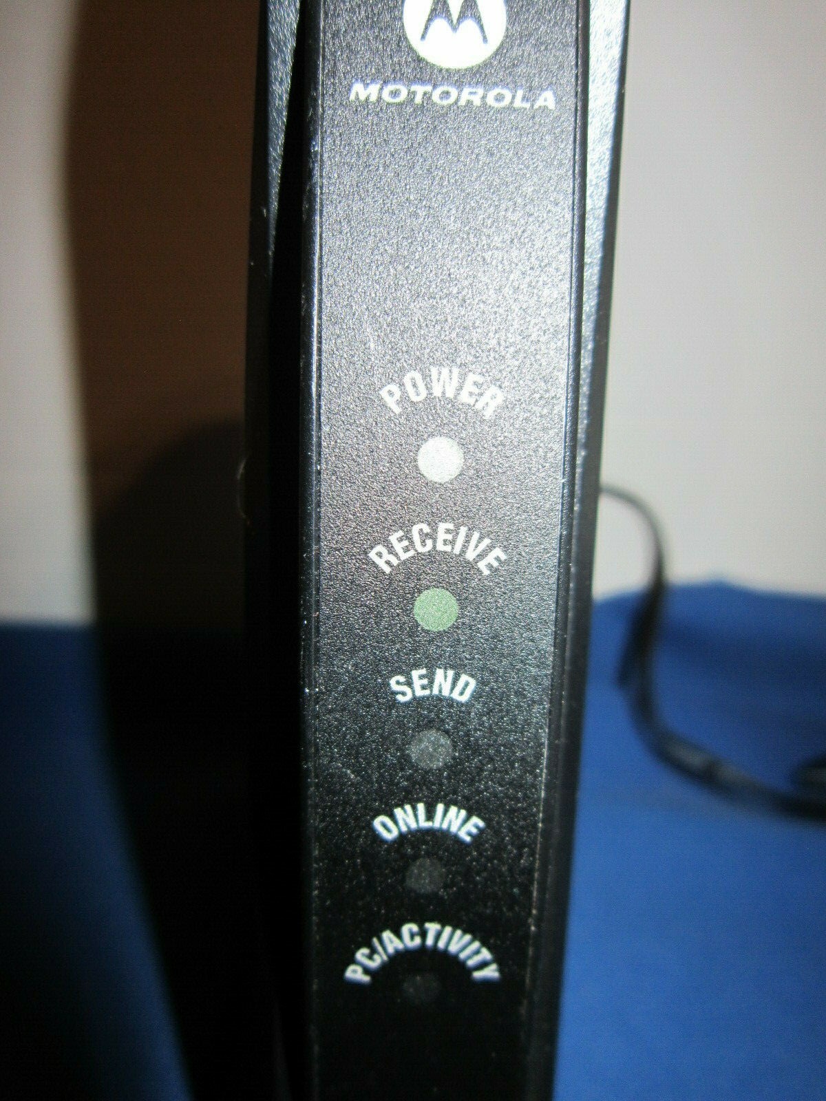 Motorola Surfboard Cable Modem SB5101N With AC Adapter 12VDC & Network Cable
