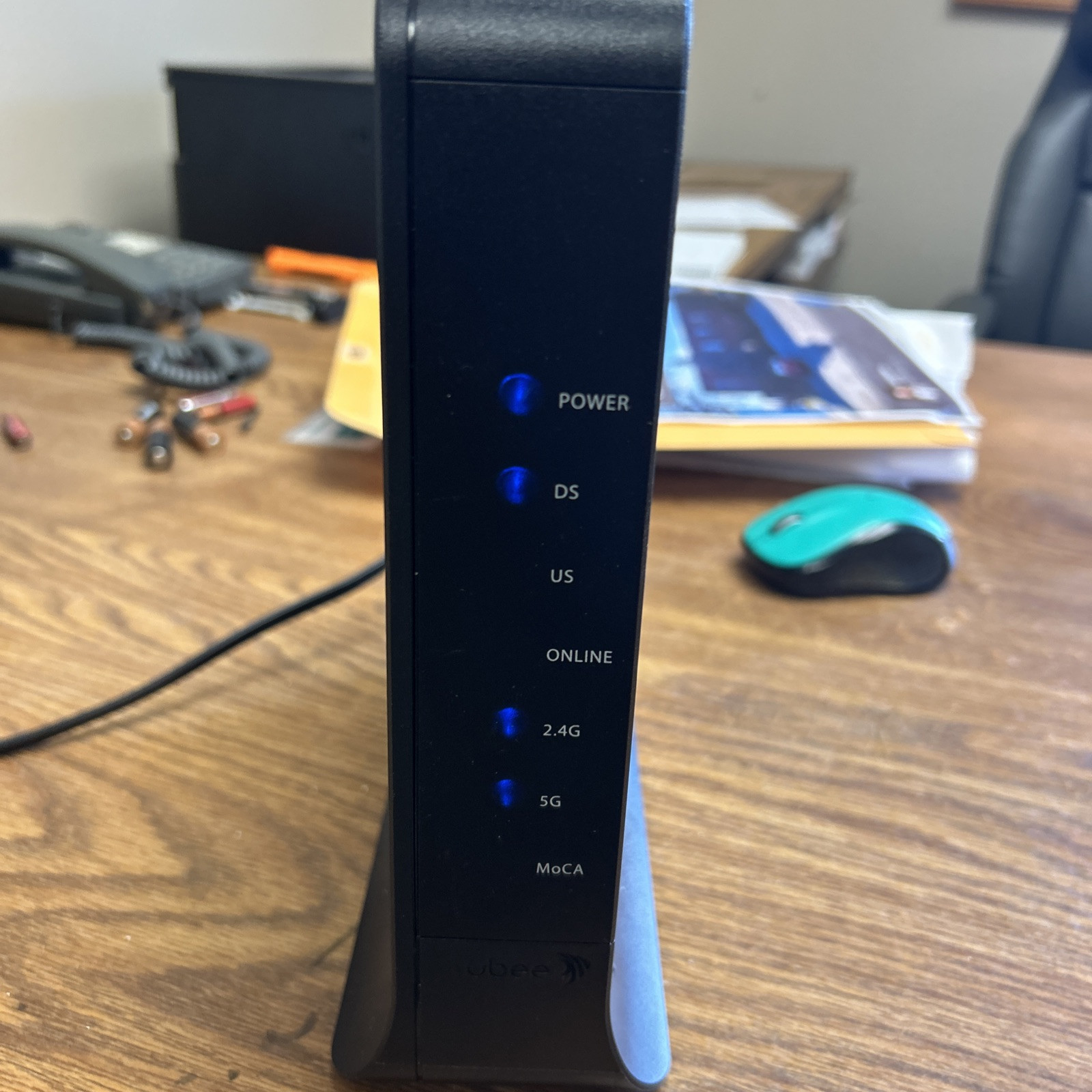 Ubee DDW36C Wireless Cable Modem Router Gateway