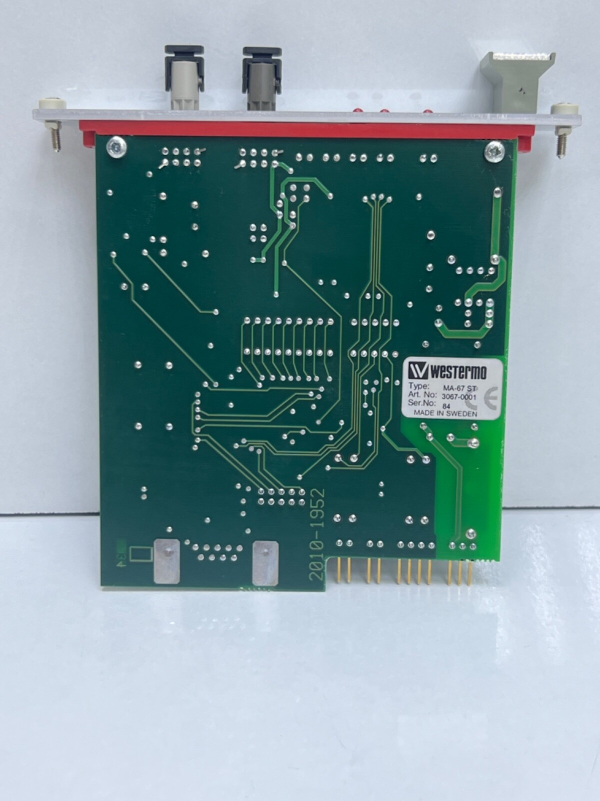 WESTERMO MA-67 ST FIBER OPTIC PN : 3067-0001