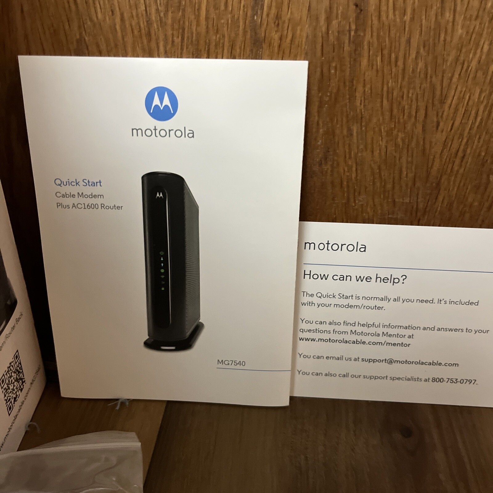 MG7540 Motorola 16×4 Docsis 3.0 Cable Modem + AC1600 WiFi Wireless Router