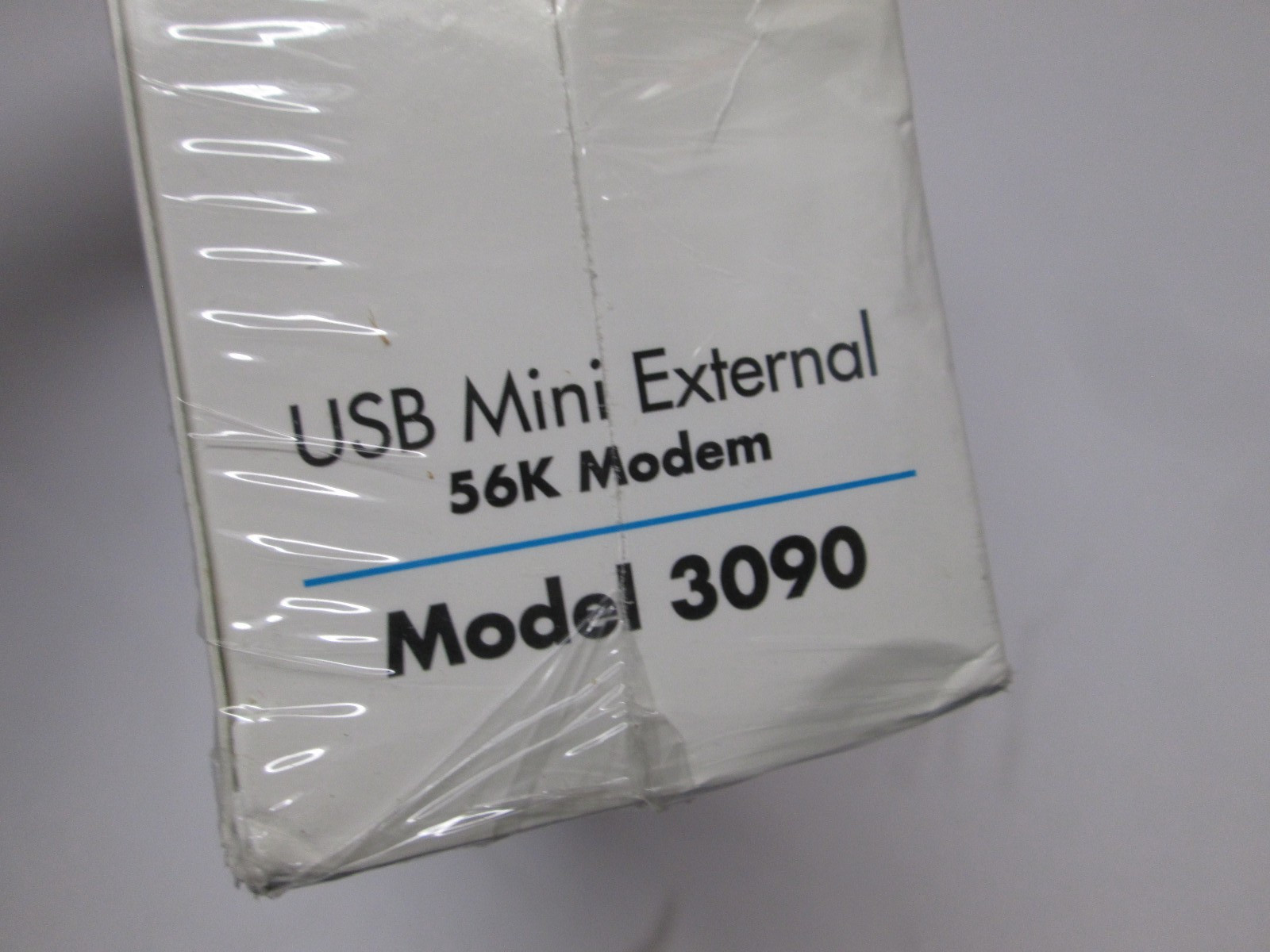 NEW Zoom 56K USB powered External Modem 3090 V.92/V.90 Data Fax XP ME 98 VINTAGE