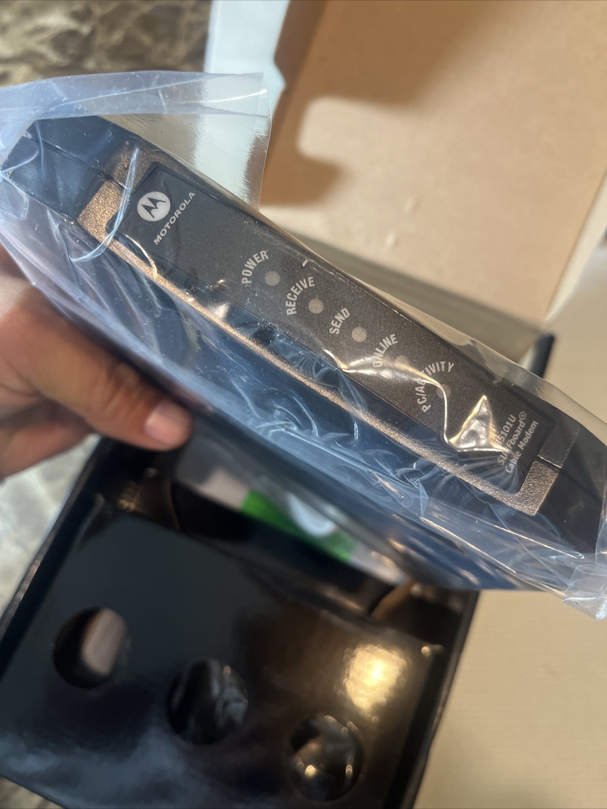 Motorola Surfboard Cable Modem And Power Supply Model SB5101 NIB!
