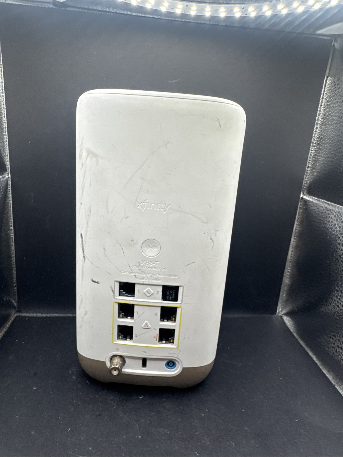 Xfinity xFi Gateway Router XB8-T Triband Wifi NO POWER CORD No Test For Parts