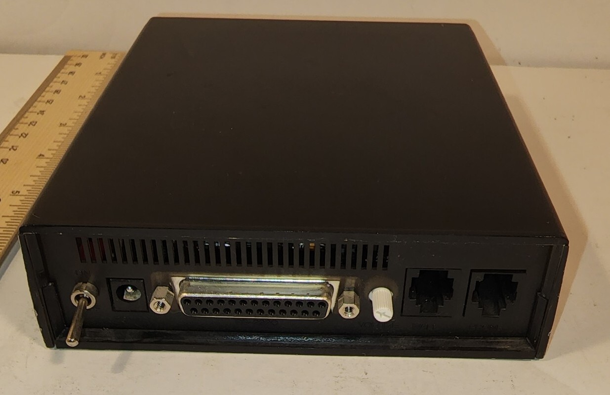 VTG Zoom External Modem – No Power Adapter or cords. UNTESTED