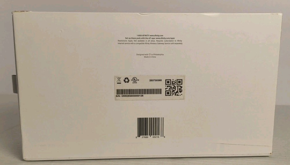 Xfinity XFI Pods Wifi Network Range Extender XE1-S White 1st Gen Pack of 6 New