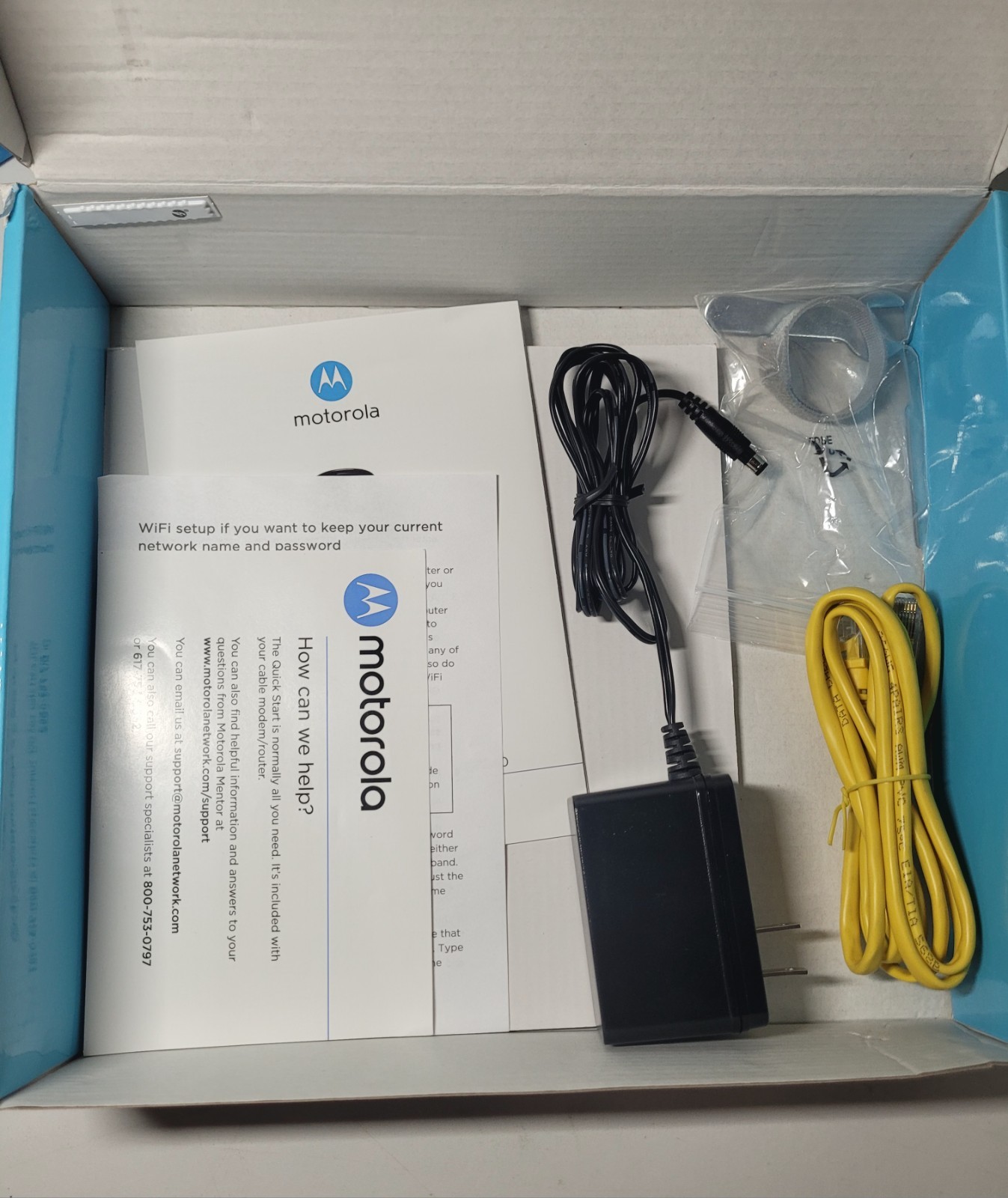 Motorola MG7540 16×4 DOCSIS 3.0 Cable Modem & AC1600 WiFi Router