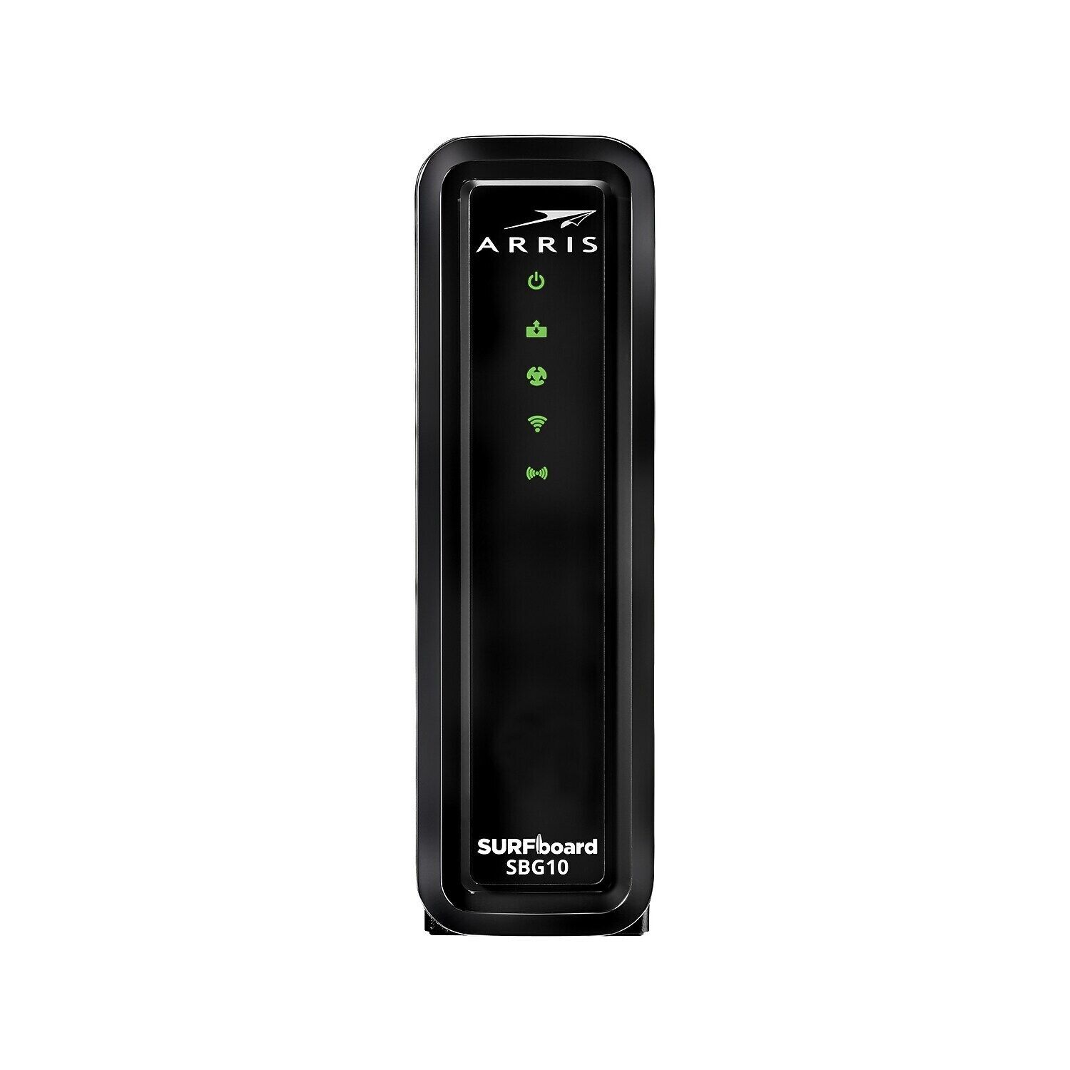 ARRIS SBG10 SURFboard AC1600 Dual-Band Cable Modem Router – Black