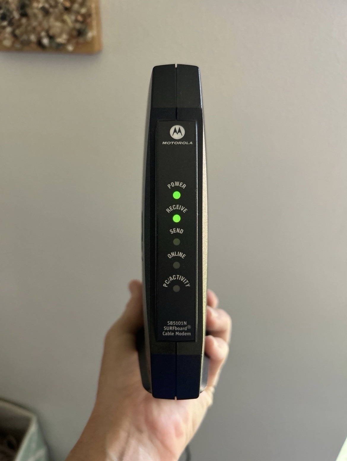Motorola Surfboard SB5101N Cable Modem with Power Adapter