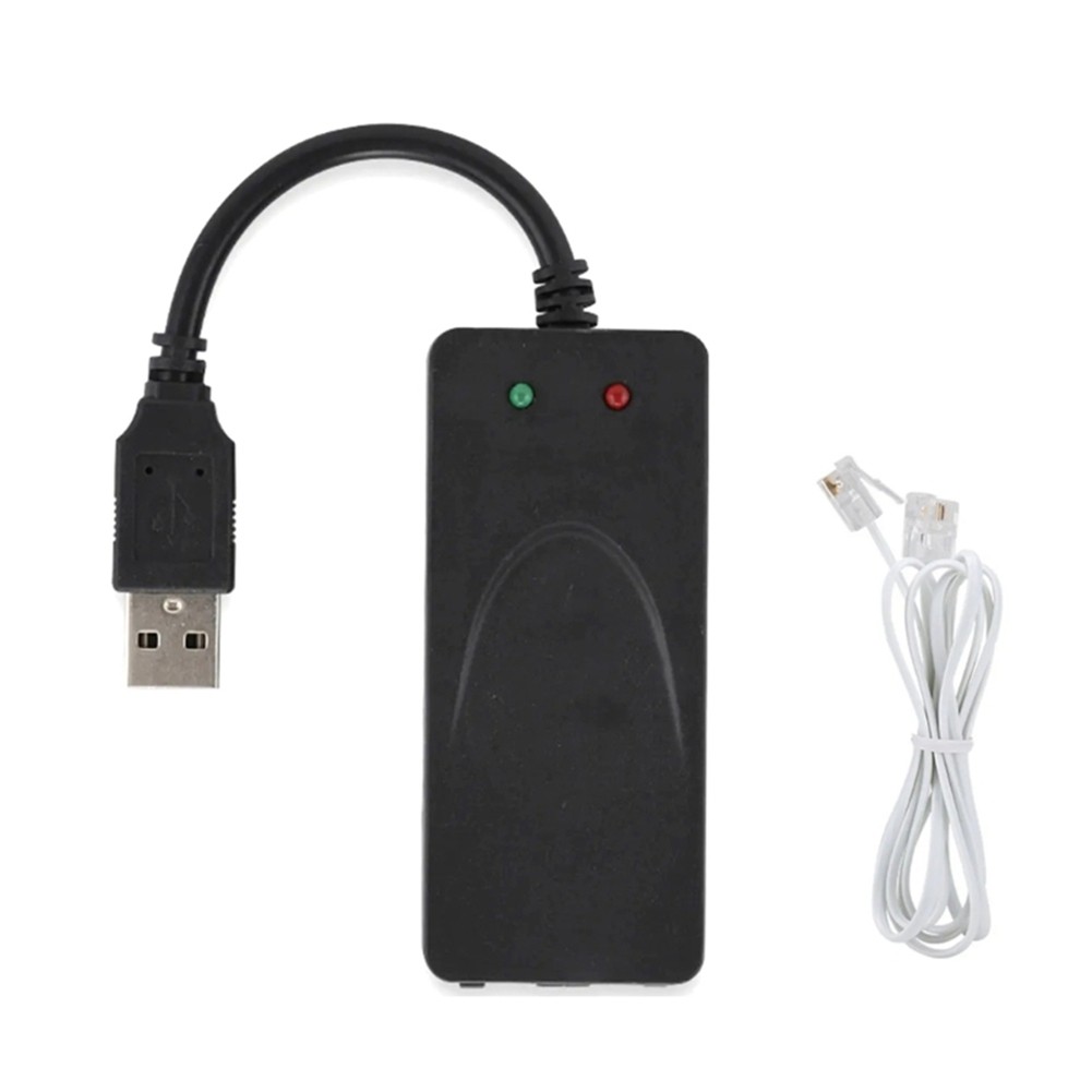 Fax Modem, USB2.0 56K External Modem Driver,Plug and Play USB Modem4883