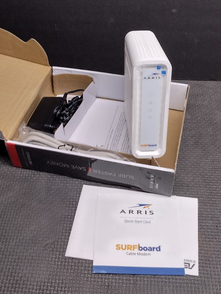 ARRIS SURFboard SB6190 32×8 DOCSIS 3.0 Gigabit Cable Modem