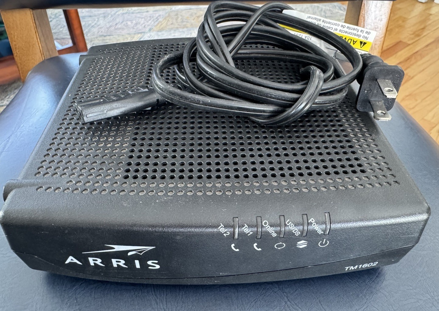 ARRIS TM1602A Cable Internet Phone Modem With Cord ~ Charter Spectrum, Optimum