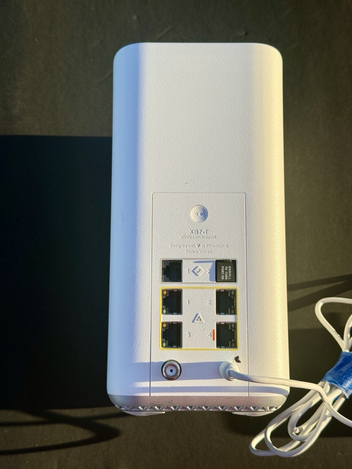Xfinity XB7-T Home WiFi Router Modem White Original Power Cord CGM4331COM Tested