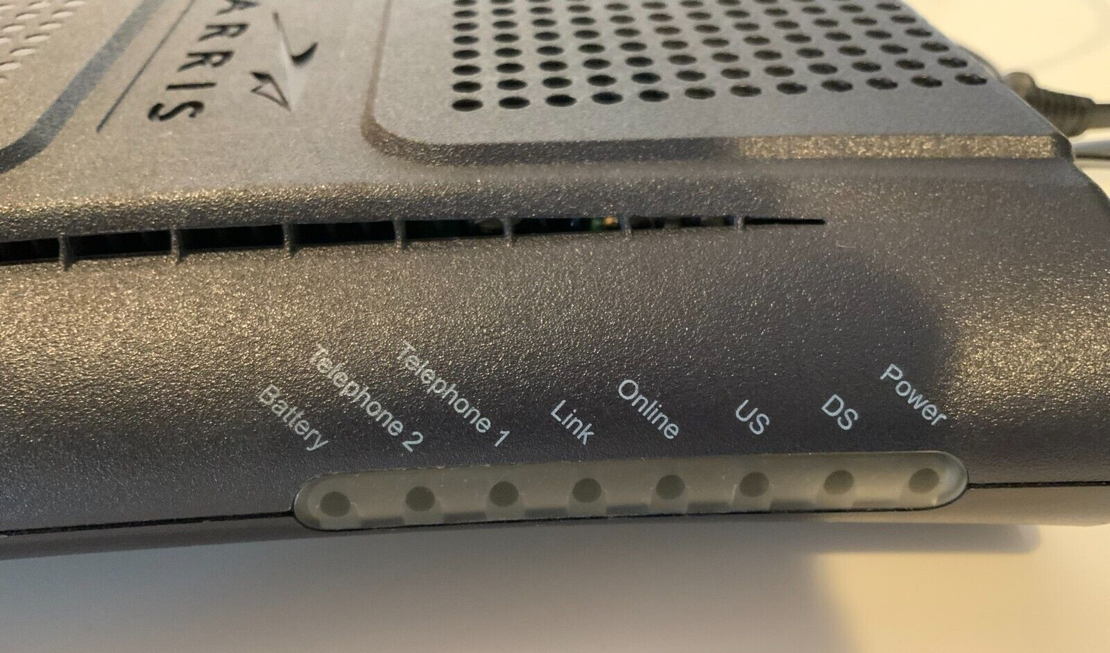 ARRIS TOUCHSTONE TM502G/CT CABLE MODEM with AC ADAPTER INCLUDED