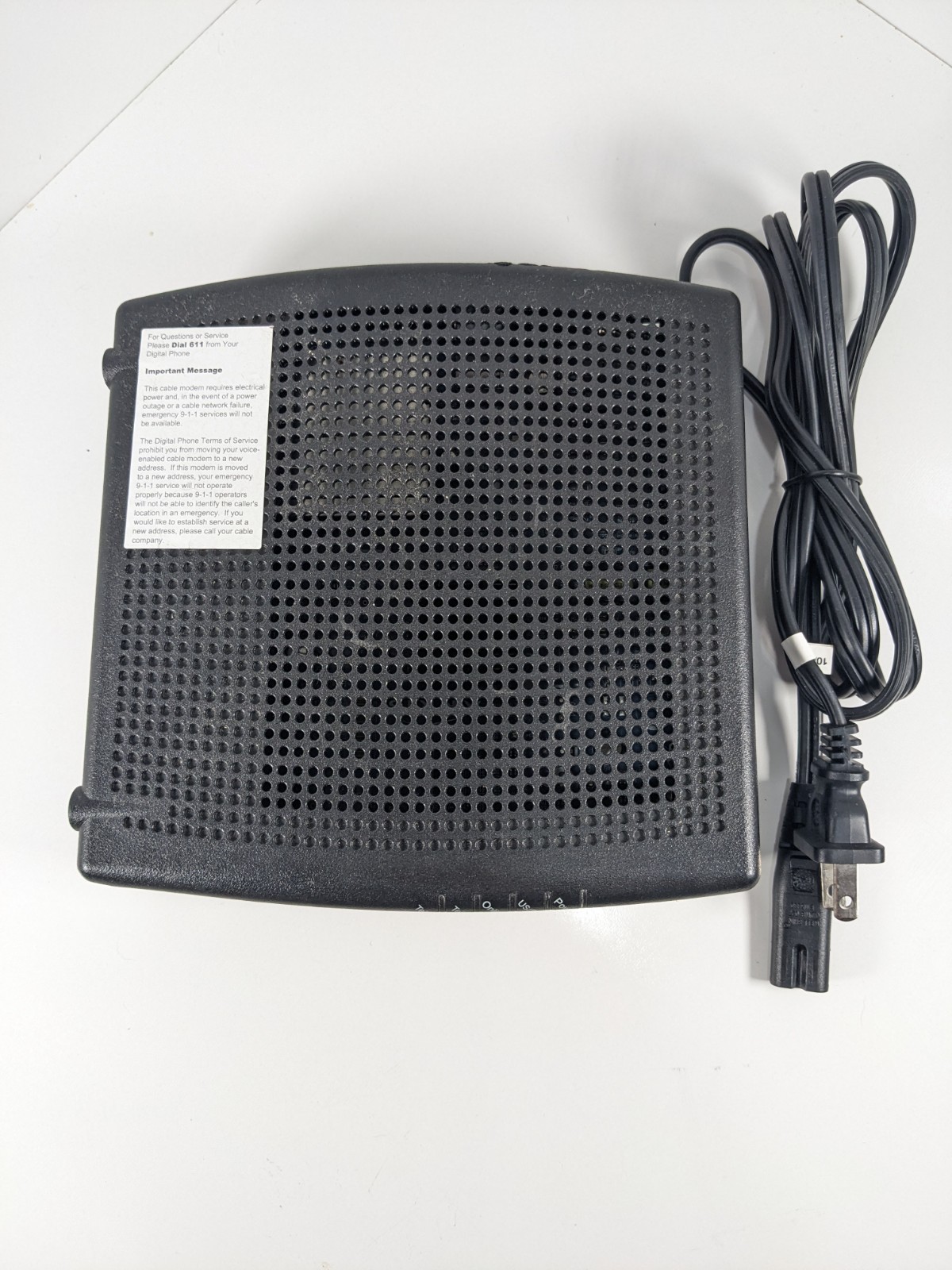 ARRIS TM1602A Telephony Cable Modem Touchstone DOCSIS 3.0