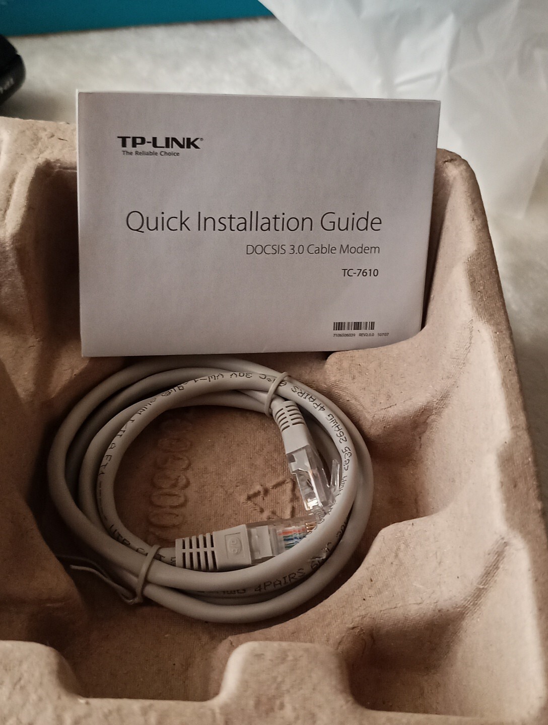 TP-LINK TC-7610 DOCSIS 3.0 Cable Modem