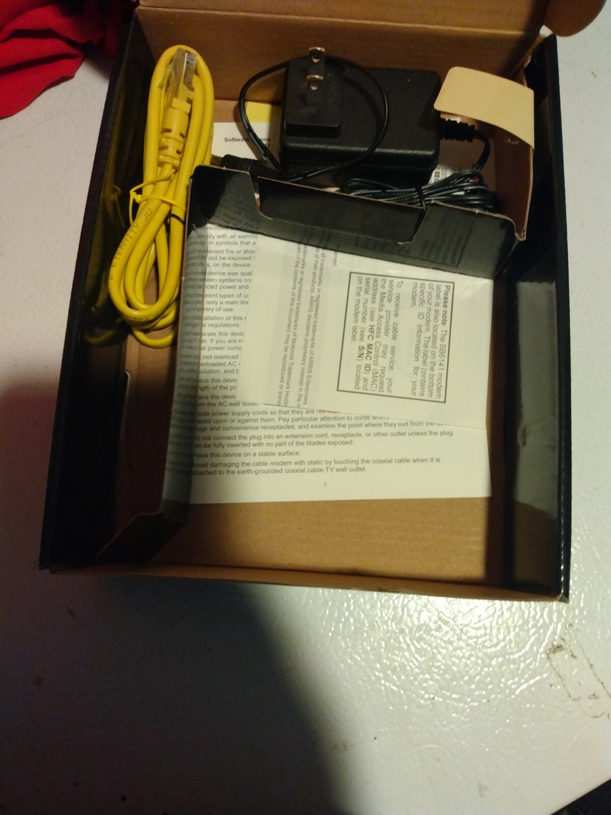 NEW Motorola ARRIS SURFboard SB6141 Docsis 3.0 Cable Computer Modem 400 Series