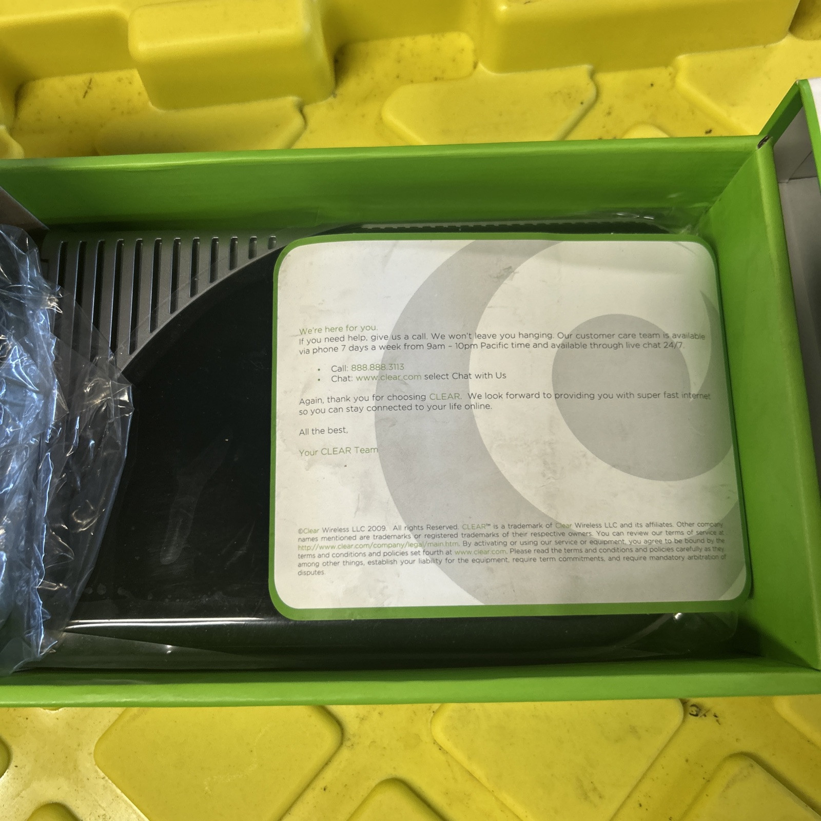 Clear Modem Series G Open Box