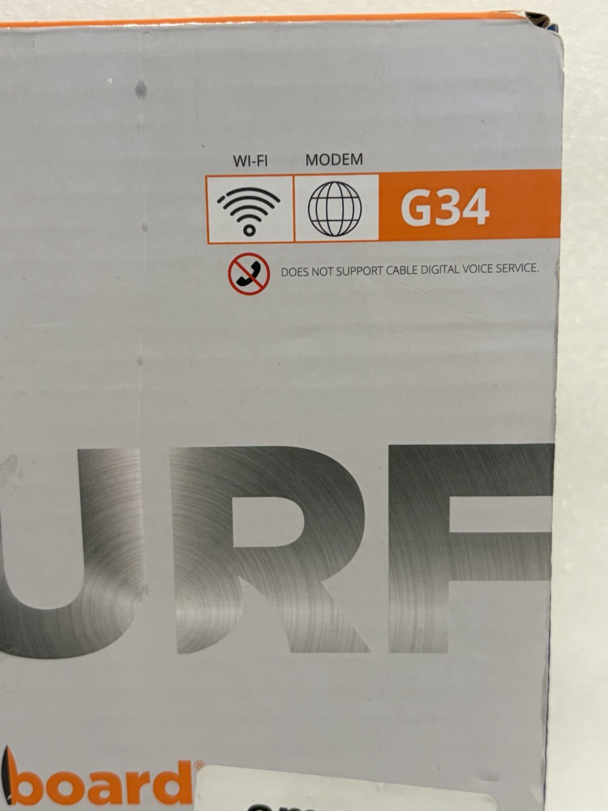 ARRIS SURFboard G34 DOCSIS 3.1 Wi-Fi 6 AX3000 Cable Modem Router w/ Box Tested