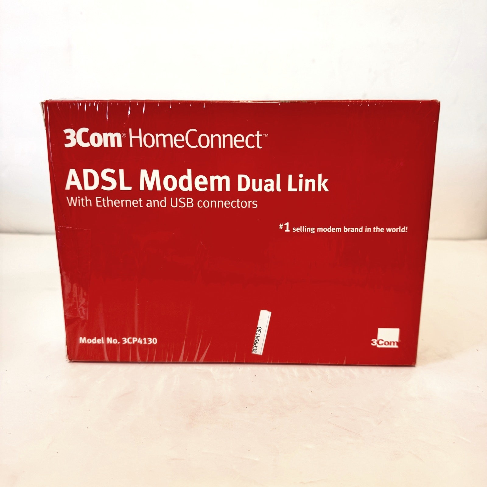 2 Day 50%! 3Com HomeConnect ADSL Modem Dual Link Ethernet USB Connectors 3CP4130