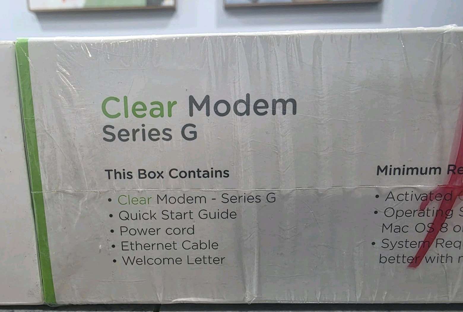 Clear Modem Series G Wireless *Retro TECH * Read*